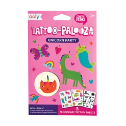 Mini Tattoos - Unicorn Party | OOLY(Mini Tattoos Unicorn Party Ooly)