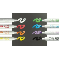 Vivid Pop! Water-Based Paint Markers - Set Of 8 | OOLY(Vivid Pop Water Based Paint Markers Set Of 8 Ooly) -Curious Bear Toys Store vividpop3