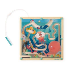 Ocean Magnetic Maze | Janod(Ocean Wooden Magnetic Maze)