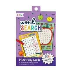 Word Search Activity Cards - Set Of 24 | OOLY(Word Search Activity Cards Set Of 24 Ooly)