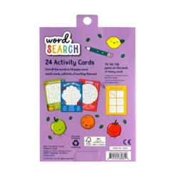 Word Search Activity Cards - Set Of 24 | OOLY(Word Search Activity Cards Set Of 24 Ooly) -Curious Bear Toys Store wordsearch3