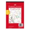 Faber-Castell Doodling Pad 6" X 9" Notepad | Creativity For Kids(Doodling Pad 6 X 9 Creativity For Kids)
