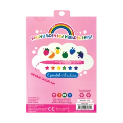 Yummy Yummy Scented Pastel Highlighters | OOLY(Yummy Yummy Scented Pastel Highlighters Ooly) -Curious Bear Toys Store yummyummyhighlighter4